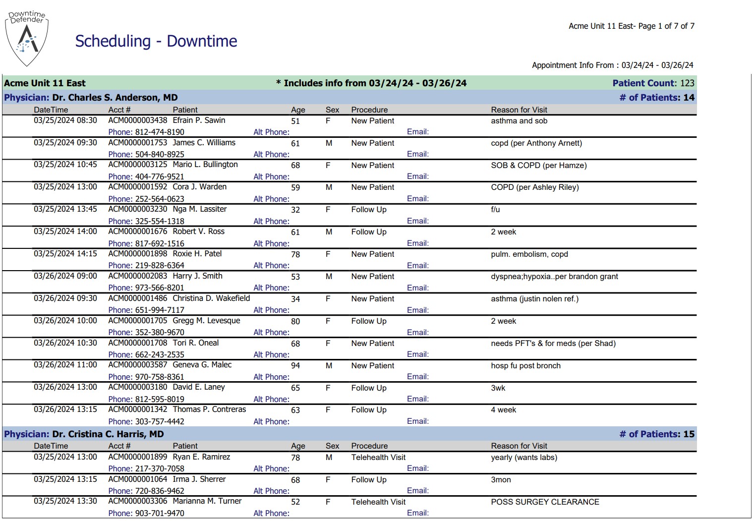 dd screenshot scheduling